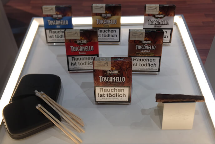 TOSCANO-Zigarren auf der InterTabac