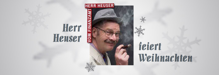 Herr Heuser feiert Weihnachten