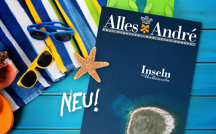 Neue Ausgabe von Alles André: „Inseln und Halbinseln“