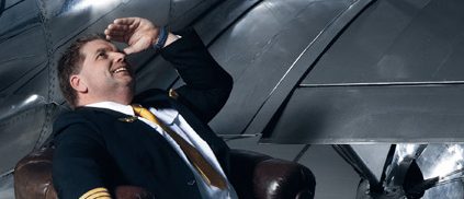 „Hausbesuch“ bei einem Viel-Flieger