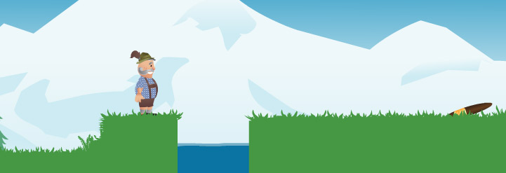 Der Zigarren-Jäger ist unterwegs