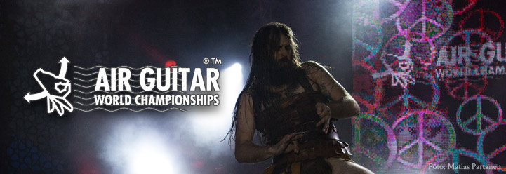 Luftgitarren-WM in Finnland