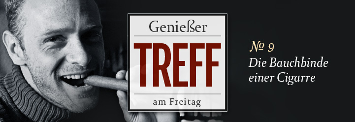 Genießertreff erklärt: Die Bauchbinde einer Zigarre