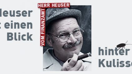 Herr Heuser wirft einen Blick hinter die Kulissen