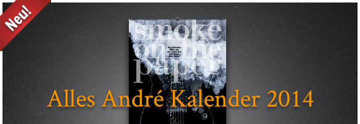 Jetzt neu: der „Alles André Kalender 2014“