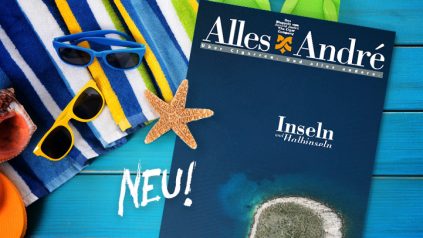 Neue Ausgabe von Alles André: „Inseln und Halbinseln“