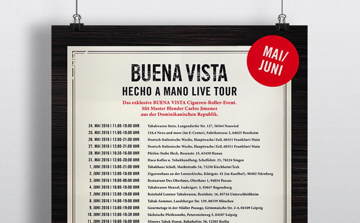 Poster zur Roller-Tour