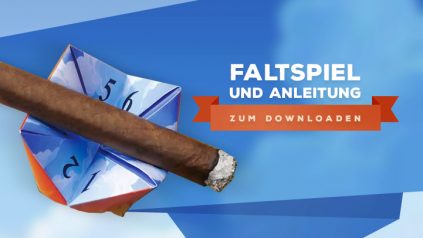 „Himmel oder Hölle“ zum Falten