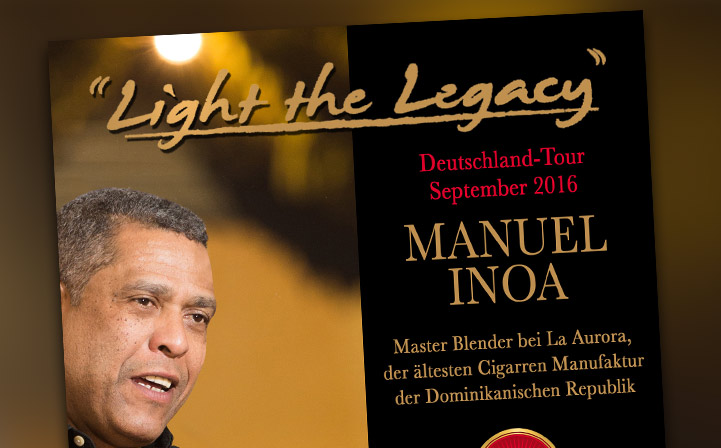Master-Blender Manuel Inoa auf Tour