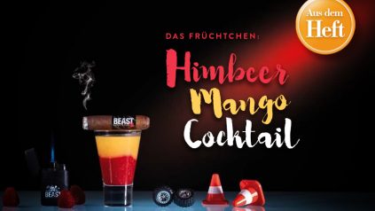 Himbeer-Mango-Cocktail: Rezept aus dem Heft