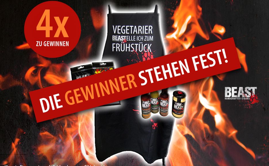 Gewinner der BEASTigen Grillsets stehen fest!