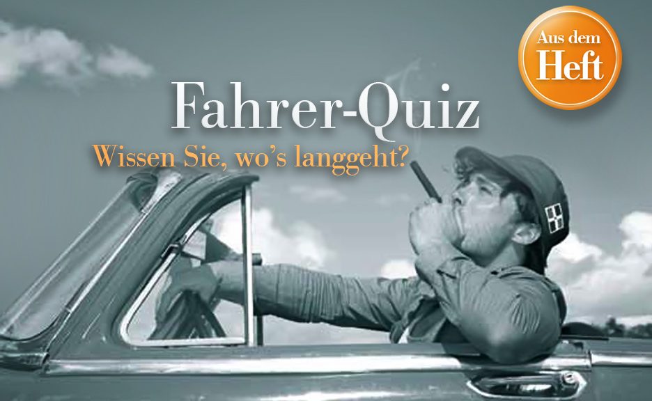 Auflösung „Fahrer-Quiz“