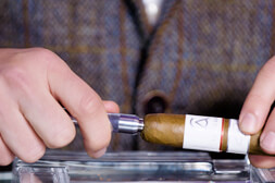 Zigarren-Bohrer zum Zigarren anschneiden