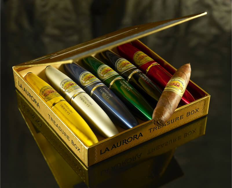La Aurora Zigarren in der Treasure-Box
