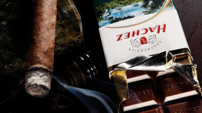 Zigarren kombiniert mit Schokoladen