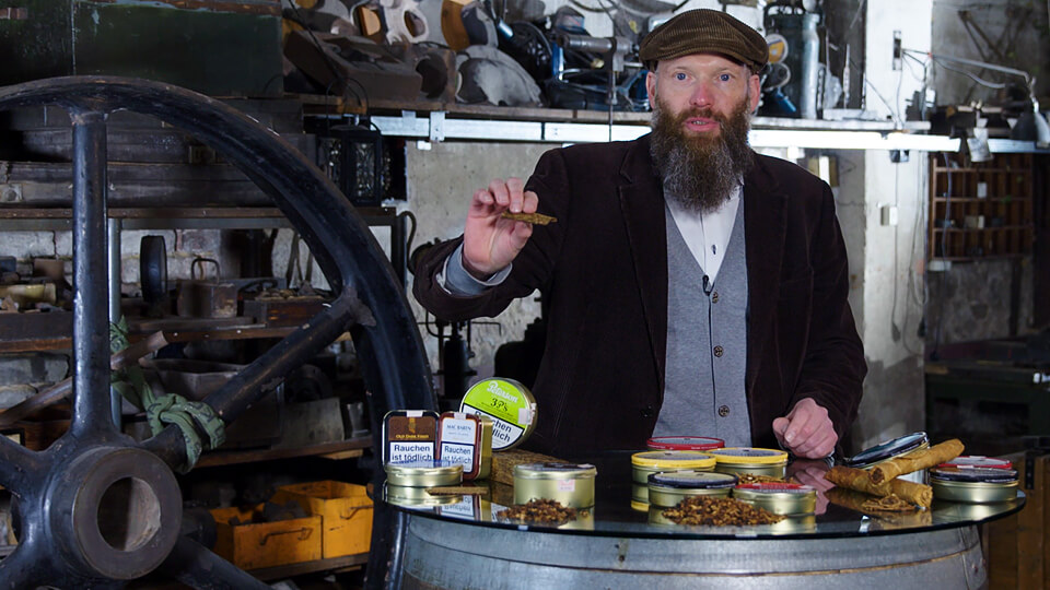 Pfeifentabak-Schnittarten im Video vorgestellt