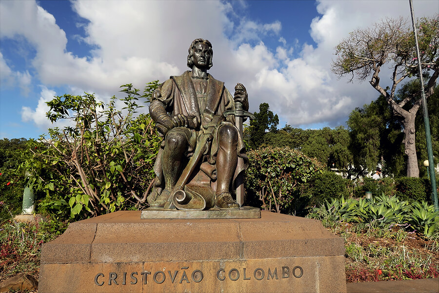 Christoph Kolumbus Statue