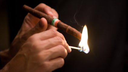 Ausmachen und Wiederanzünden einer TOSCANO Zigarre