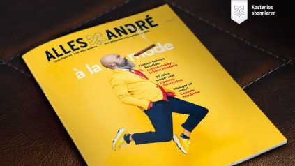 Inhaltsverzeichnis zur Ausgabe „à la mode“ von Alles André