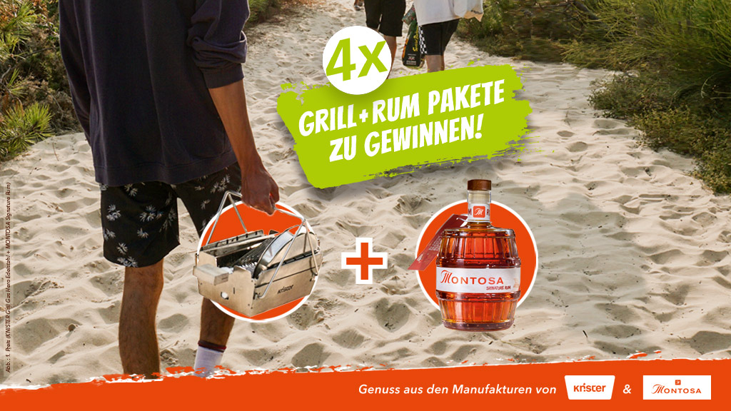 4 Grill- und Rum-Pakete zu gewinnen! [beendet]