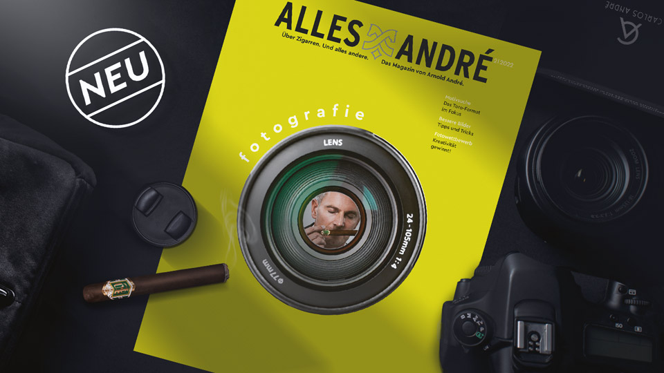 Zigarren-Magazin Alles André mit dem Themenschwerpunkt „Fotografie“