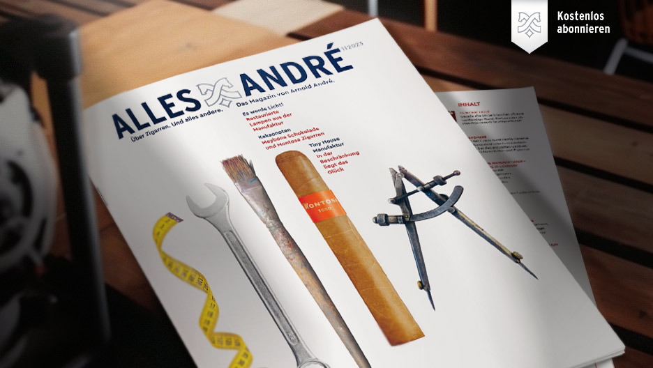 Inhaltsverzeichnis Alles André Magazin mit dem Thema Manufakturen