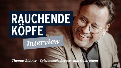 Rauchende Köpfe: Thomas Bühner im Interview