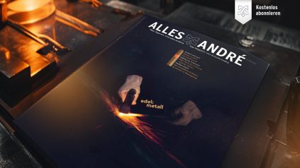 Inhaltsverzeichnis zur Ausgabe „Edel:Metall“ von Alles André