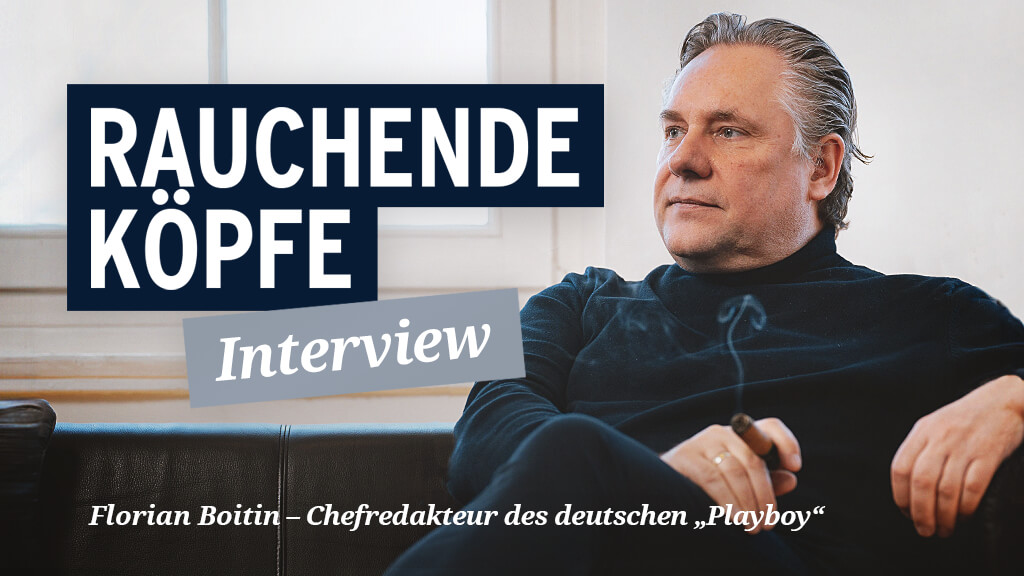 Rauchende Köpfe: Florian Boitin im Interview