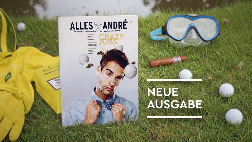 Neue Ausgabe vom Alles André Magazin: „Crazy Jobs“