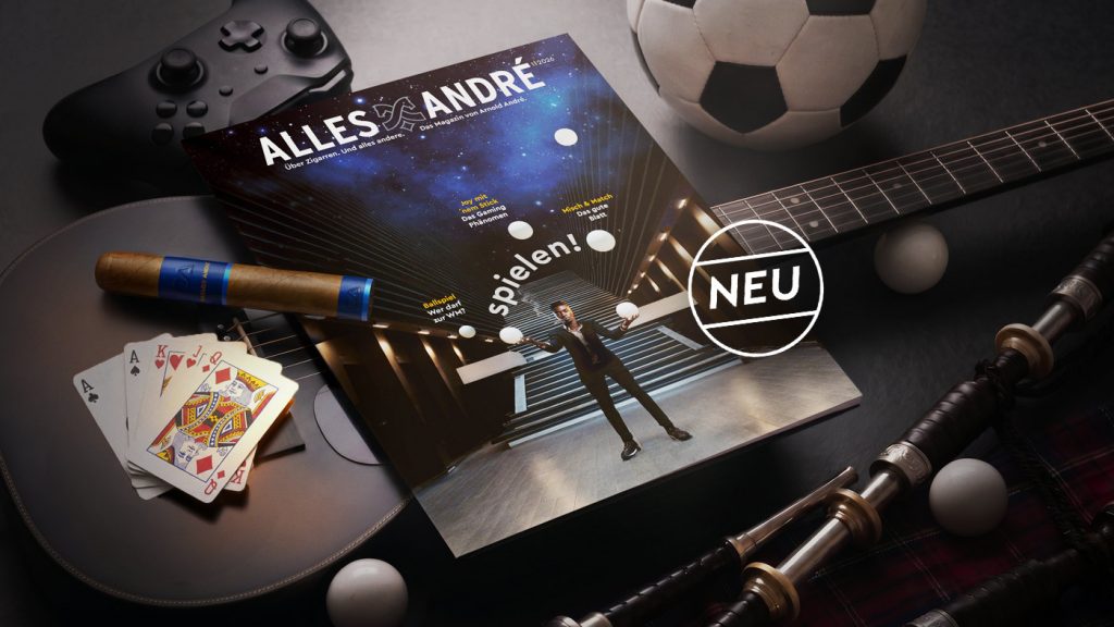 Neue Ausgabe vom Alles André Magazin: „spielen!“